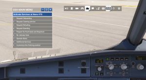 GSX, sélection "embarquement"